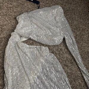 Fashion Nova “Misunderstood” Sequin Jumpsuit